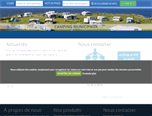 Tablet Screenshot of camping.3douest.com