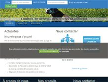 Tablet Screenshot of chien.3douest.com